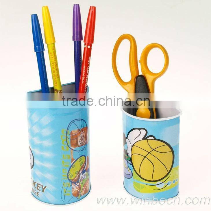 Fashion OEM Cartoon school students Cute Pen Holder