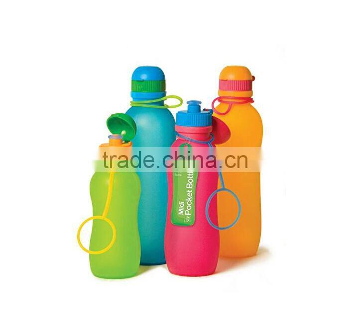 Oversea 2015 New design FOLDING KETTLE / silicone kettle / Folding water bottle