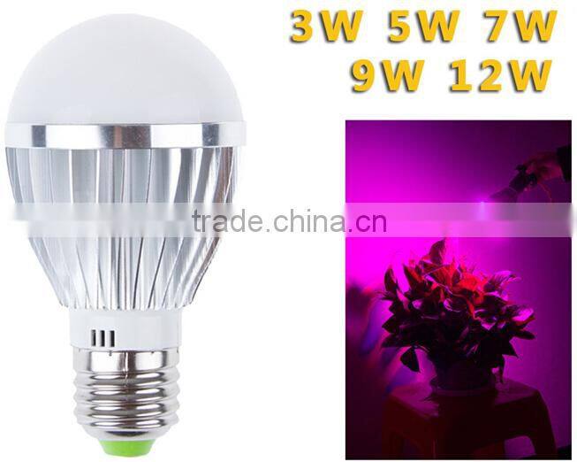 grow light bulb e27 3w5w7w9w12w grow light ballast greenhouse lighting
