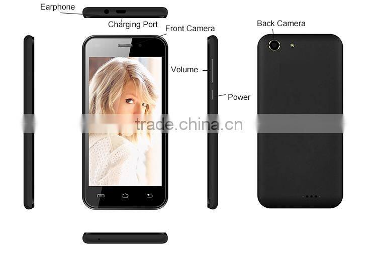 Professional new style 5 inch HD 3G low cost touch screen china mobile phone