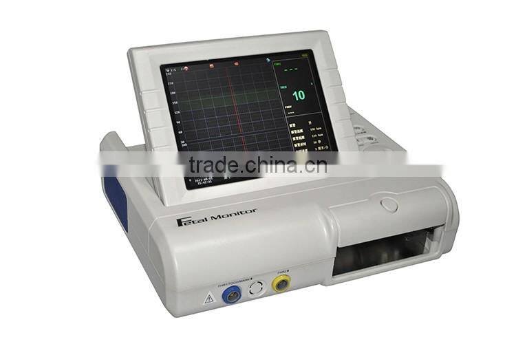 8.4-inch screen color LCD high resolution Fetal / maternal monitor twins monitoring function as optional