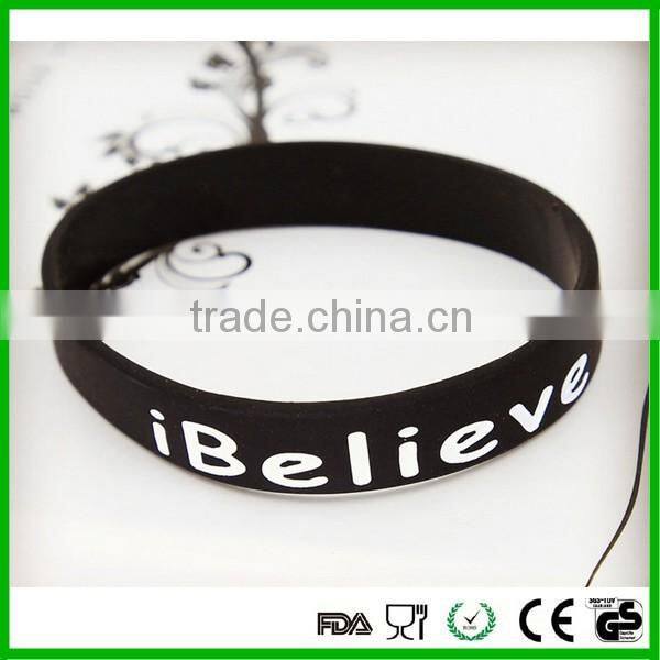 Hot sale Custom Bracelet Silicone Wristband Sport