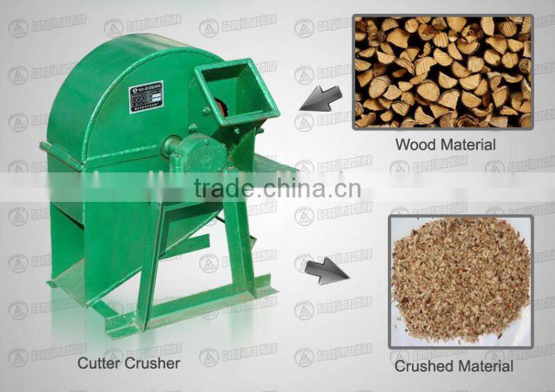 Manufacturer' price top quality high effiency wood crusher wood log crusher