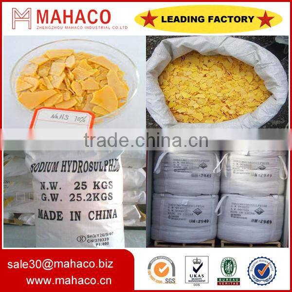 Factory supply highest quality sodium hydrosulfide 70% NaHS
