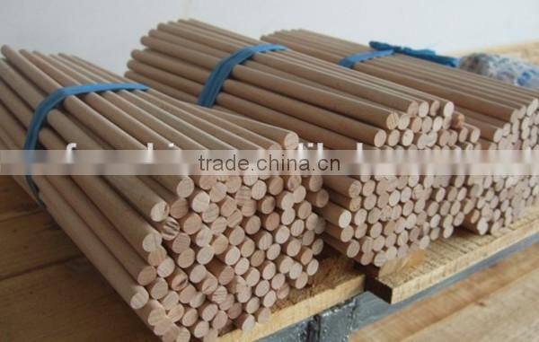 broom handle wood/good quality wood handle machine for broom