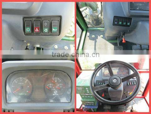 hot sale 75hp 4x4 2014 tractor with implements with low price