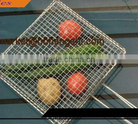BBQ net grill net Crimped wire mesh with low price
