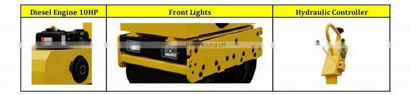 Best Selling!!! POWERGEN Mini Type 800KG Vibratory Road Roller