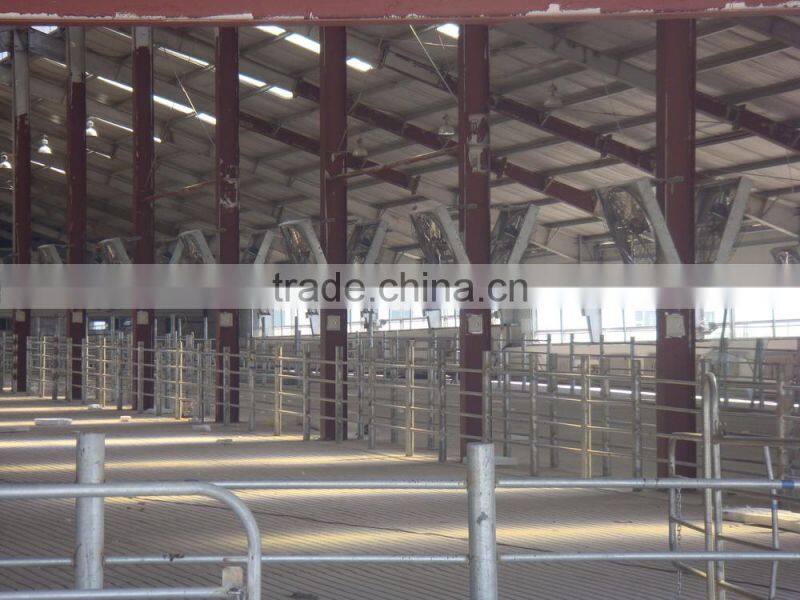 Exhaust fan for cow house new type for four blade