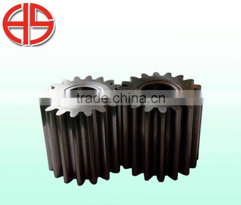 High Precision gear and shaft for textile machine
