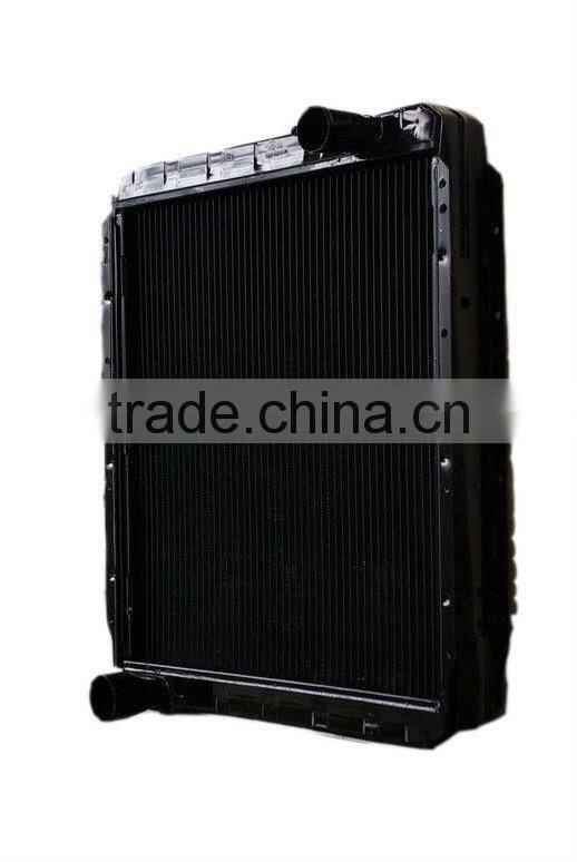 copper and aluminium radiator for russian heavy truck