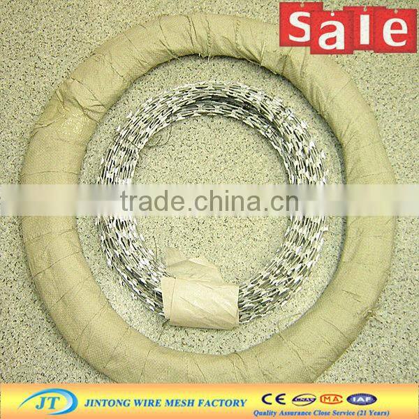 widely used razor barbed wire netting from JINTONG factory