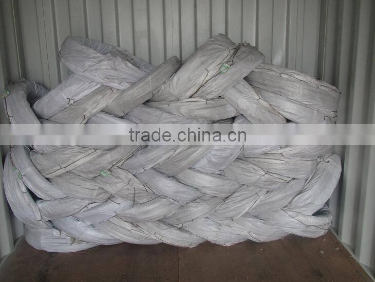 2014 Spring Canton Fair 14.4A06High Quality and Low Price BWG5-36Hot Dipped Galvanized Wire binding wire(factory Direct selling)