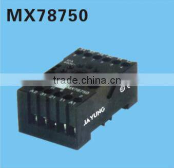 HEIGHT Hot Sale MX78750 Relay Socket /11 pin Relay Socket/Socket for relay with High Quality Factory Price