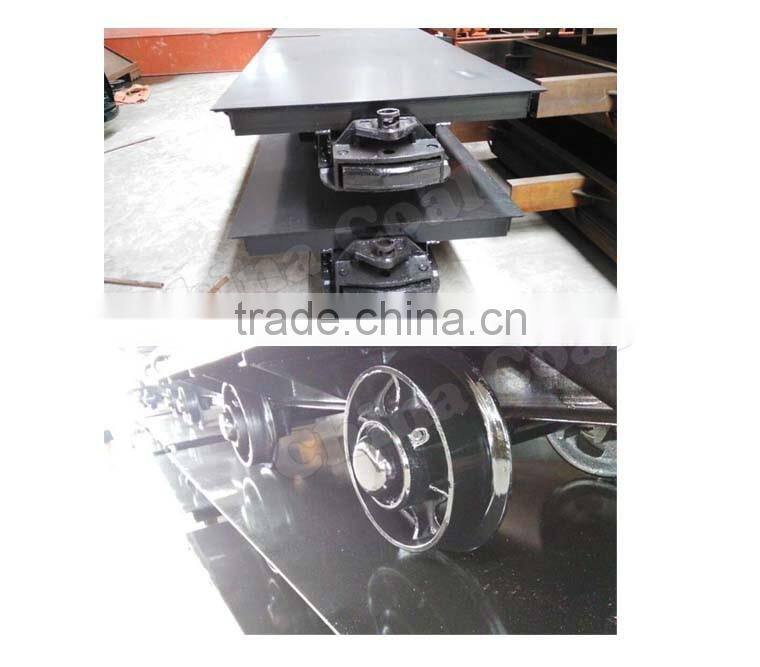15T gauge 600mm mining flat rail car from Chinacoal Group