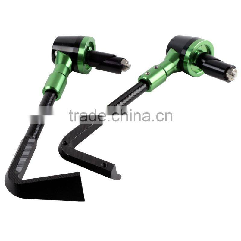 Universal CNC 7/8" Proguard System Pro Brake Clutch Levers Protect Guard Green