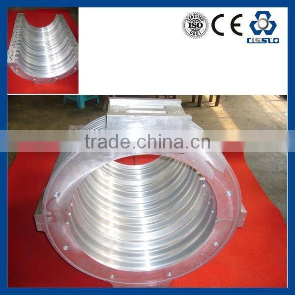 CE STANDARD HIGH PERFORMANCE BIG OUTPUT PE PVC TWIN WALL CORRUGATED PIPE EXTRUSION LINE