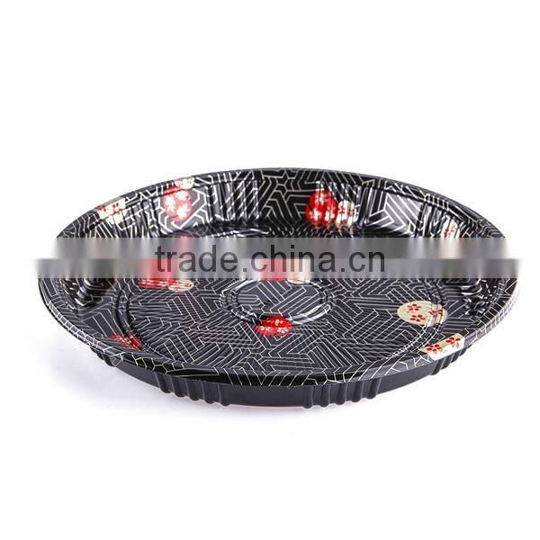 Transparent Lid Plastic Food Container with 4 Divided