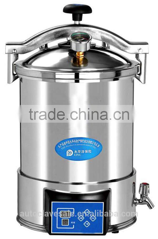 Bluestone Autoclave Digital Display Steam Sterilizer PA-ND High Pressure Sterilizer