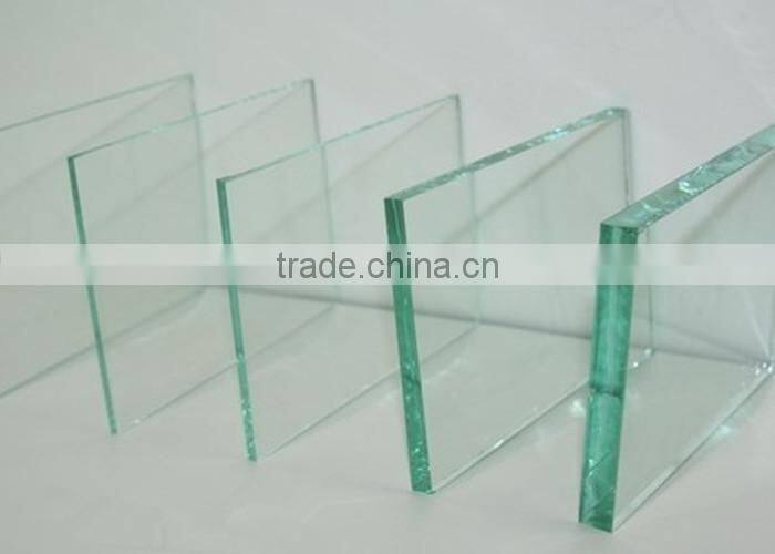 CE certificate construction grade float clear glass 6 mm thick