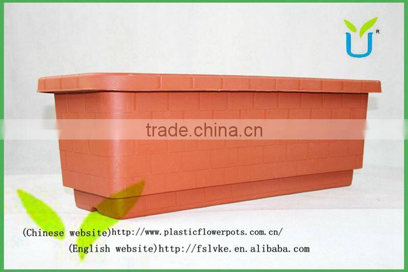 factory wholesale plastic garden planter trough