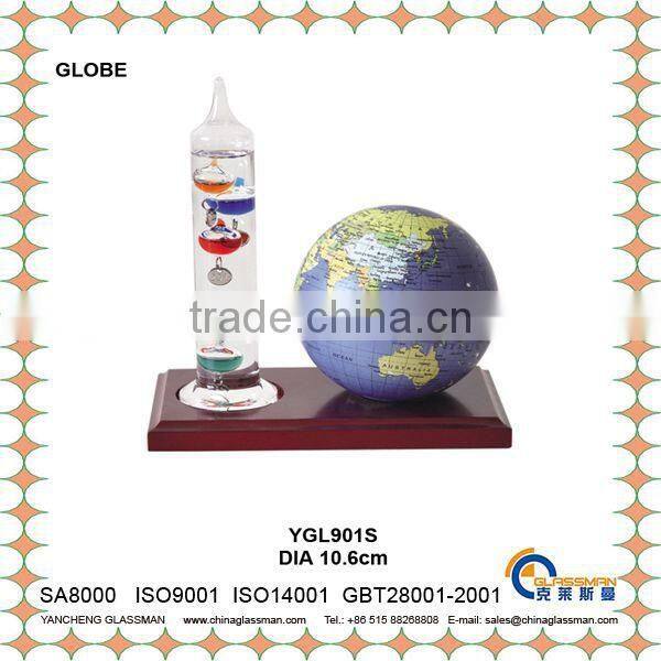 DIA10.6cm desk office decorative world globes YGL901S