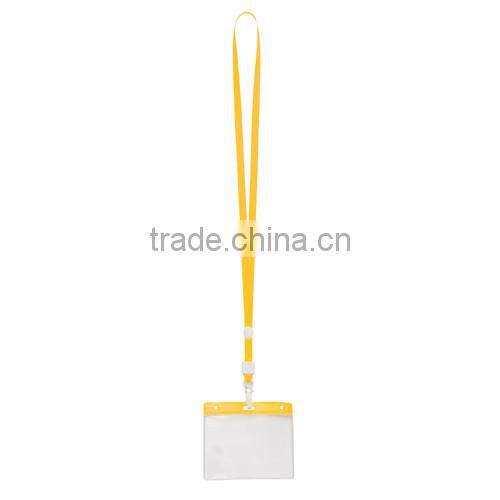 badge holder with clip,promotional PVC badge holder