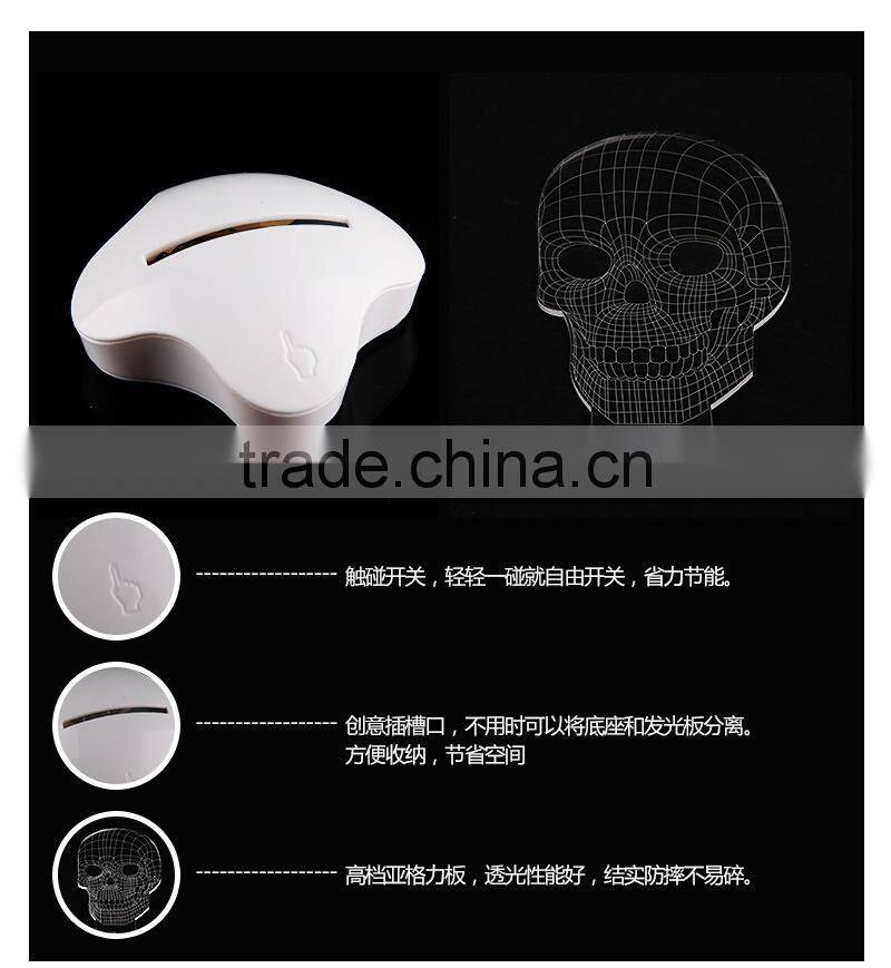 N210 new design Love the heart of the 3 d crystal of valentine's day gift