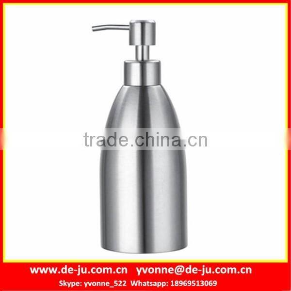 Polish Stainless Steel Empty Lotion Bottles