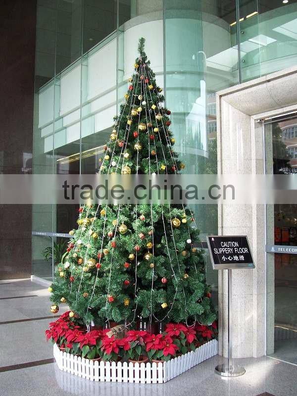 led lighting flood light fiberglass steel 2-15 M christmas tree