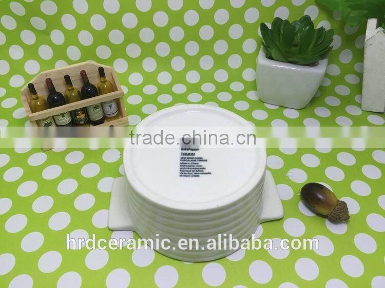 bakeware bowl/heat resistant ceramic soup bowl for microwave oven