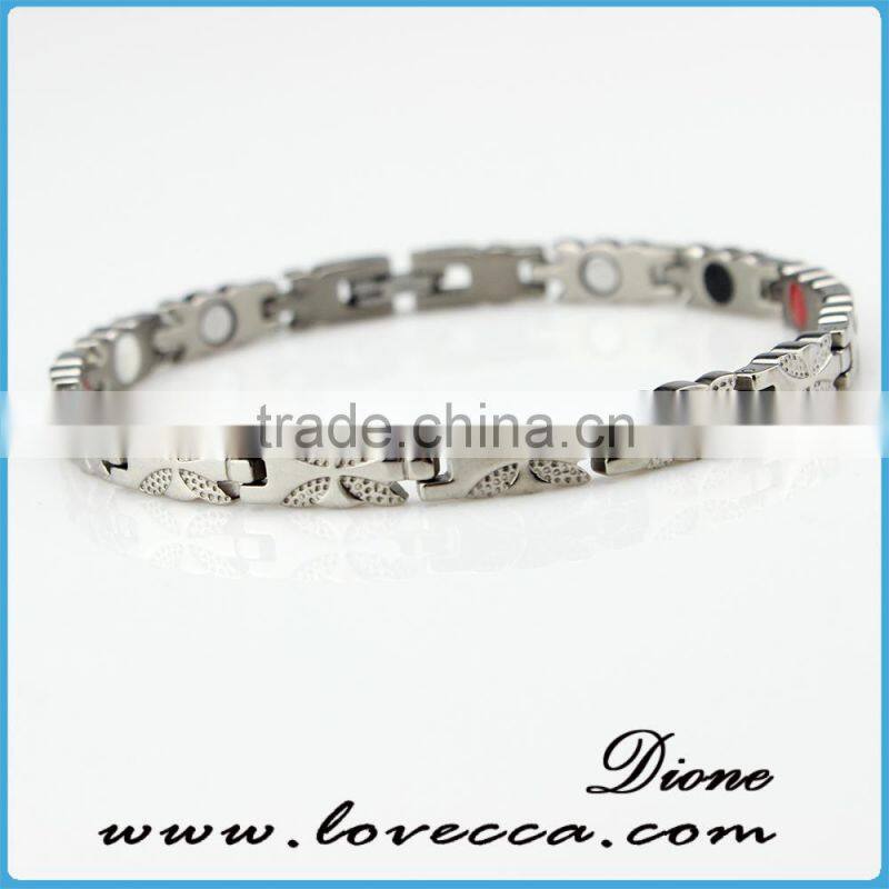 4 in 1 wholesale health energy sports titanium bracelet