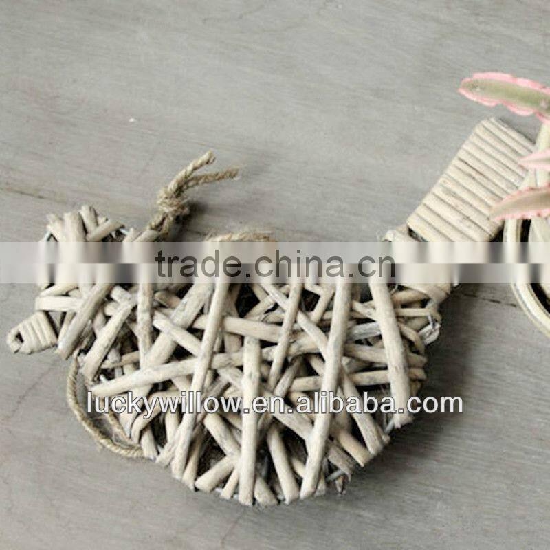 factory supply beautiful willow woven 2016 Christmas decoration