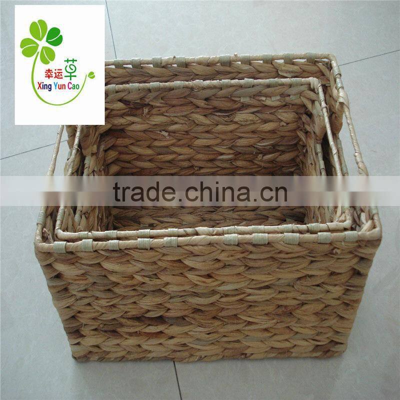 sea-plant storage basket with Window handle