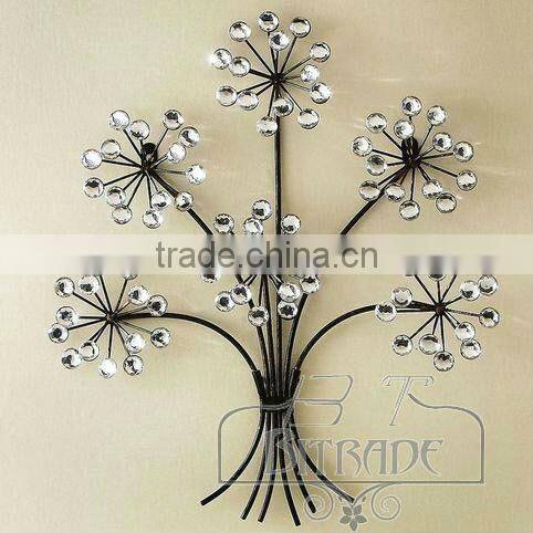 Metal wall decor tree
