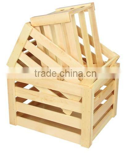 Manufacture natural wood box for storage for ZL-001