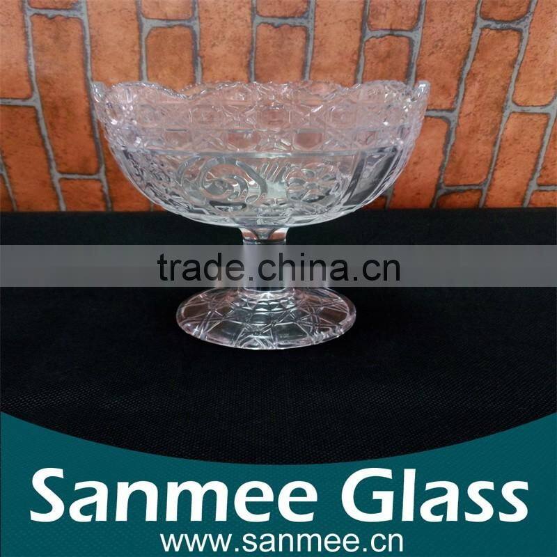 Hot Sale Customized Glass Ice Cream Cups