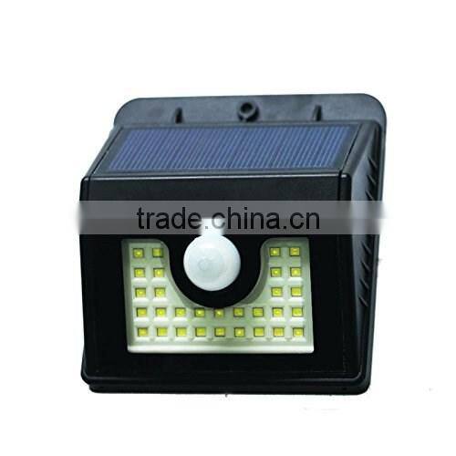 30LED 350lm hot selling waterproof solar motion sensor light