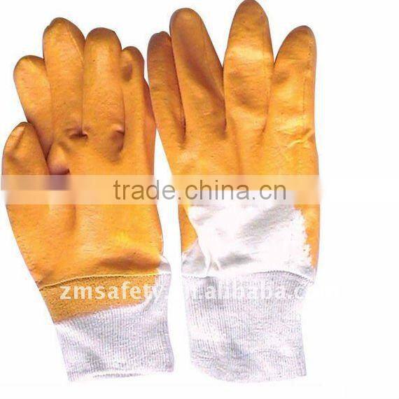 Industrial safety nitrile Coated working Gloves ZM726-H