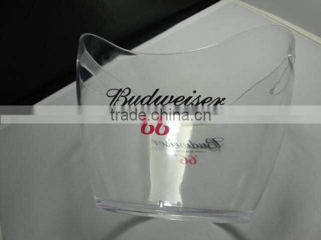 XYT001 shoe-shaped Ice bucket transparent