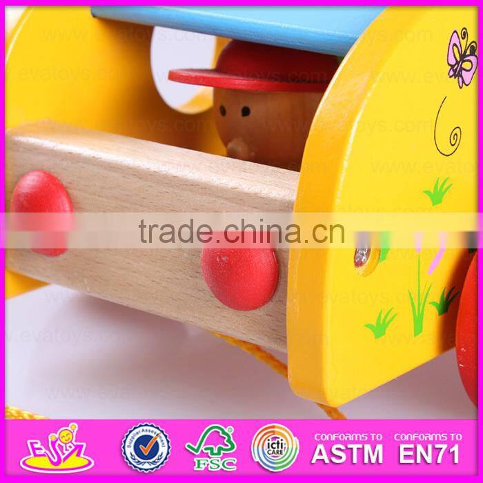 Intelligence Pull Line Block Toy for kids,Pull line block car Children's toy wholesale W05B118