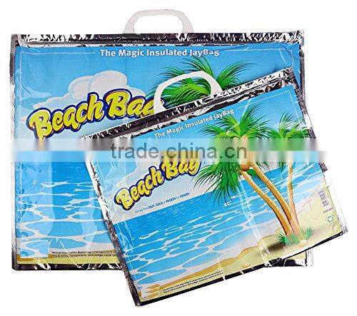 Promotional Market Custom Plastic Insulated Aluminum Film Cooler Bag Thermal Bag