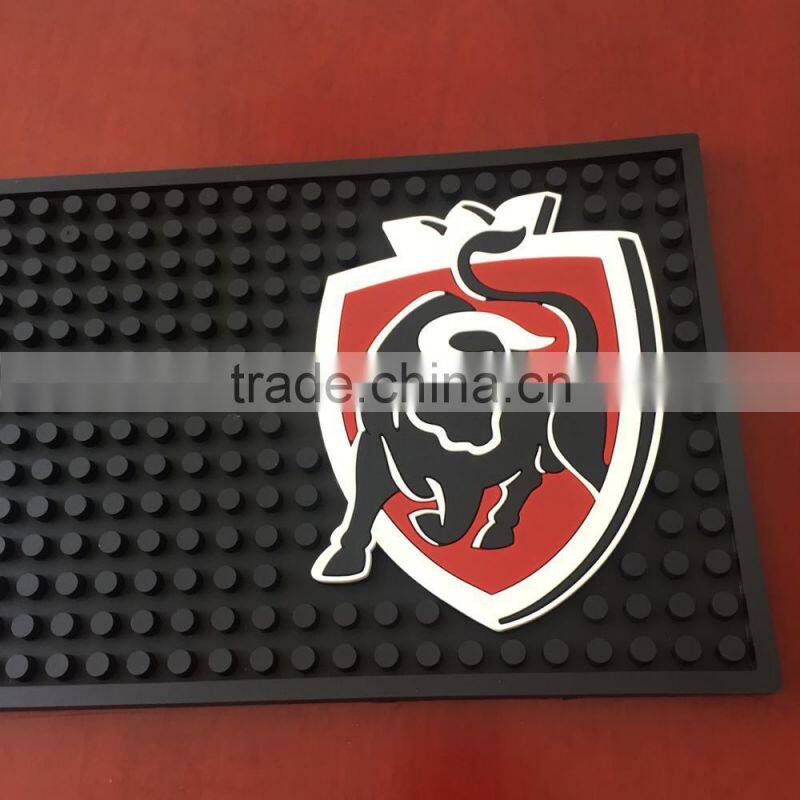 NEW PVC rubber Bar Mats, non-slip pad bar accessories