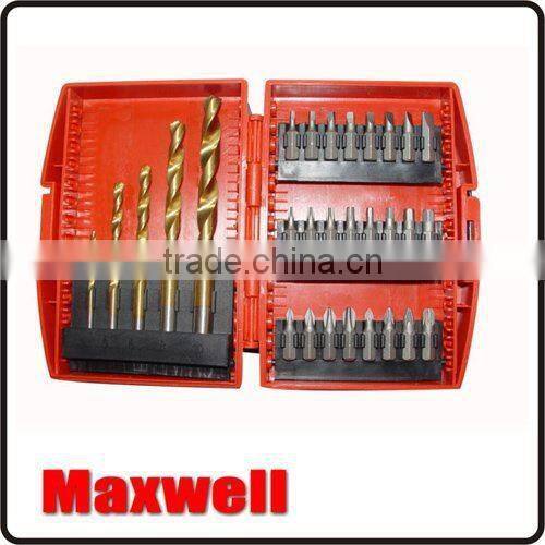 9PC Twist Drill &Wood Drill&Masonry Drill Bit Set