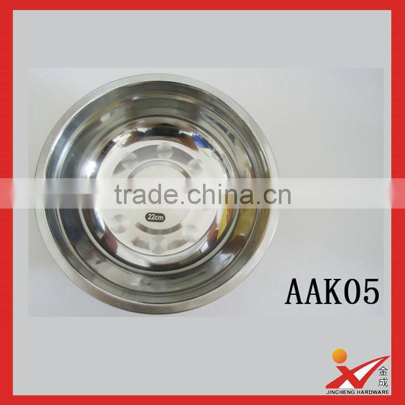 good quality wholesale stainless steel bowl AAK05