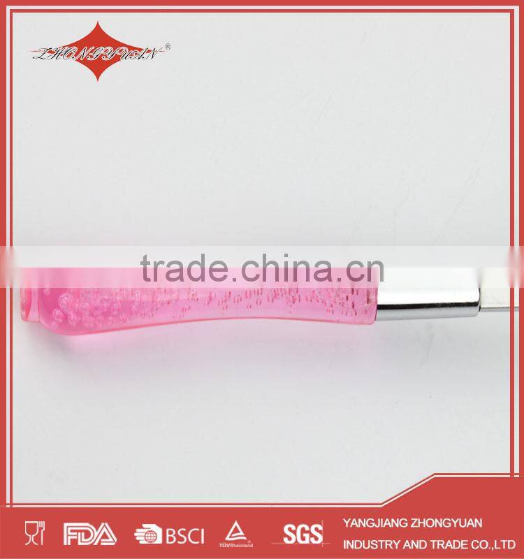 ZY-C1043 kitchen tools manual stainless steel egg beater with PS handle