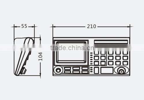 Professional CCTV Keyboard Multi function Controller RS485 PTZ Camera LCD Display CCTV Controller