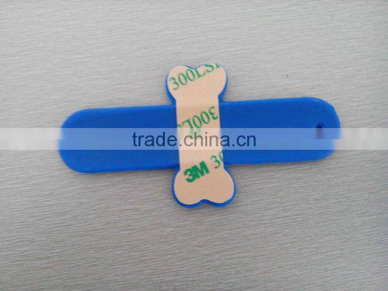 China manufacturer supply fancy new design silicone mobile phone card holder with high quality