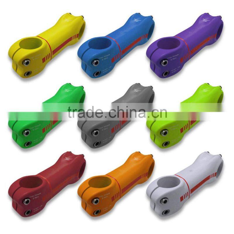 6 and 17 degree colorful super light full carbon fiber T700C bicycle 3k UD stem