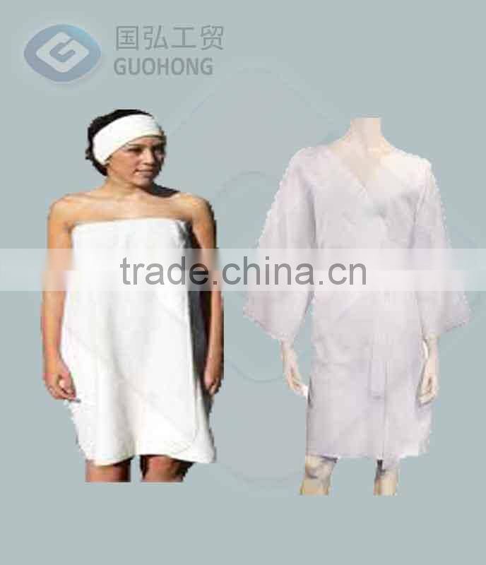 disposable surgical non-woven kimono